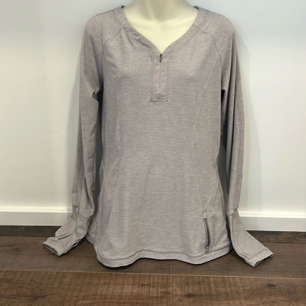 Lululemon 3/4 Zip Long Sleeve Pullover
